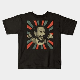 PEE WEE HERMAN || Vintage Art Design || PAUL REUBENS Kids T-Shirt